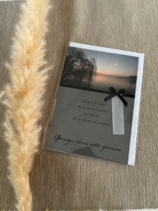 CARTE DE CONDOLEANCES 07 – QUAND LE SOLEIL…