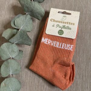 CHAUSSETTE A PAILLETTES - MERVEILLEUSE
