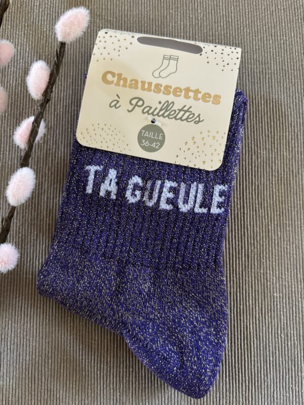 TA GUEULE - CHAUSSETTE A PAILLETTES – Image 2