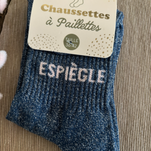 Chaussettes paillettes espiègle 2