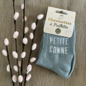 Chaussettes paillettes petite conne