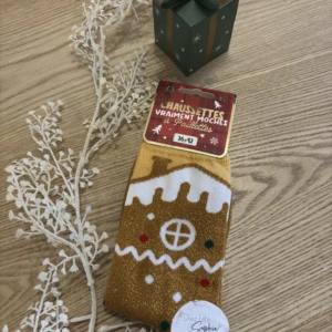 MAISON CHAUSSETTE A PAILLETTES NOEL
