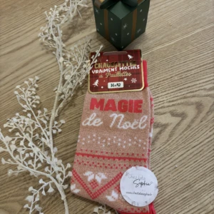 CHAUSSETTE A PAILLETTES NOEL