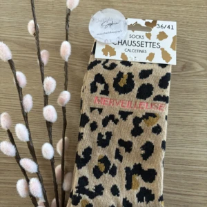 CHAUSSETTE LEOPARD - MERVEILLEUSE