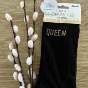 CHAUSSETTE ECRITURE PAILLETTE CMP - QUEEN
