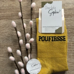 POUFIASSE CHAUSSETTES A PAILLETTES