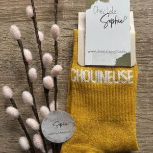 CHOUINEUSE CHAUSSETTES A PAILLETTES