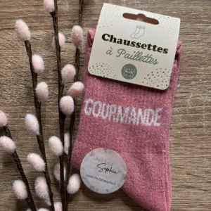 GOURMANDE CHAUSSETTES A PAILLETTES