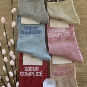 SOEUR COMPLICE CHAUSSETTES A PAILLETTES