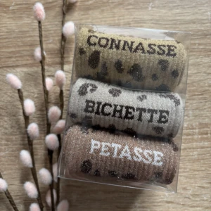 COFFRET LEOPARD CHAUSSETTE A PAILLETTES