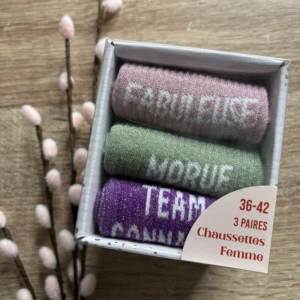 COFFRET FABULEUSE CHAUSSETTE A PAILLETTES