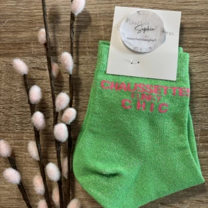 CHAUSSETTES FUNKY CHIC CHAUSSETTES A PAILLETTES