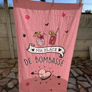 SERVIETTE DE PLAGE - MA PLACE DE BOMBASSE