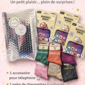 AAALLLEEERRRTTTEEE POCHETTE SURPRISE