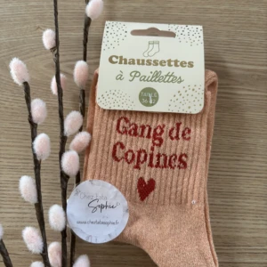 GANG DE COPINES - CHAUSSETTE A PAILLETTES