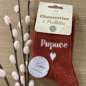 PUPUCE - CHAUSSETTE A PAILLETTES
