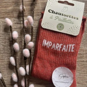 IMPARFAITE - CHAUSSETTE A PAILLETTES