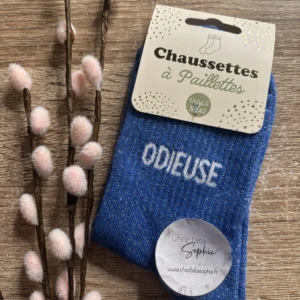 ODIEUSE - CHAUSSETTE A PAILLETTES