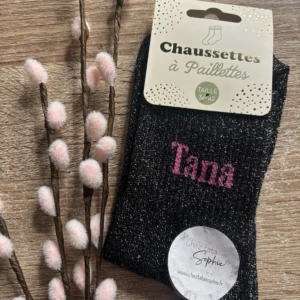 TANA - CHAUSSETTE A PAILLETTES