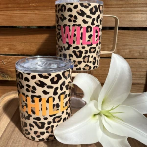 MUG DE TRANSPORT LEOPARD