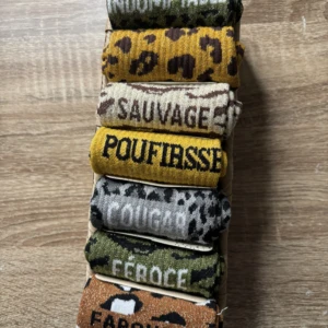7 PAIRES POUR 30€ - LEOPARD (indomptable)