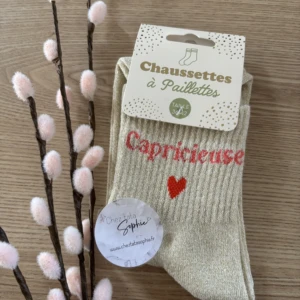 CAPRICIEUSE - CHAUSSETTE A PAILLETTES
