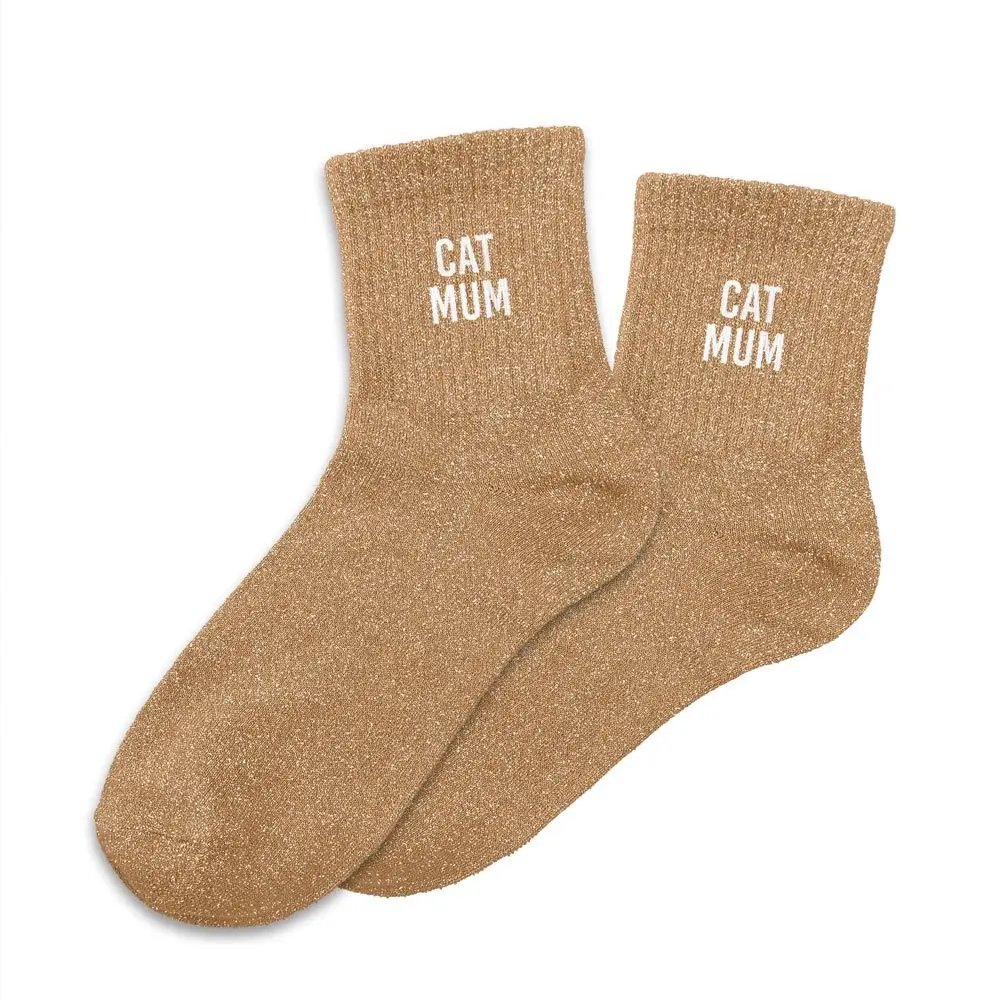 CAT MUM – CHAUSSETTE A PAILLETTES