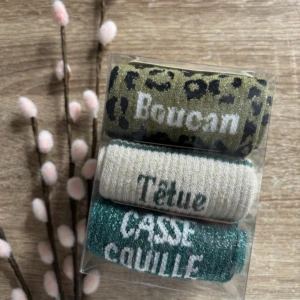 COFFRET BOUCAN CHAUSSETTE A PAILLETTES