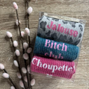 COFFRET JALOUSE CHAUSSETTE A PAILLETTES
