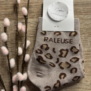 PETIT PRIX - LEOPARD RALEUSE CHAUSSETTE A PAILLETTES