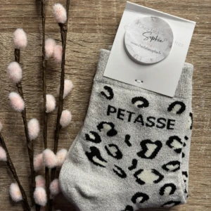 PETIT PRIX - LEOPARD PETASSE CHAUSSETTE A PAILLETTES