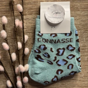PETIT PRIX - LEOPARD CONNASSE CHAUSSETTE A PAILLETTES