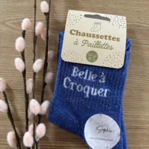BELLE A CROQUER - CHAUSSETTE A PAILLETTES