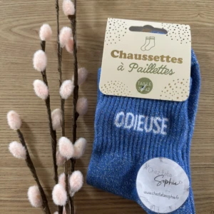ODIEUSE - CHAUSSETTE A PAILLETTES