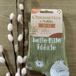 BELLE FILLE IDEALE - CHAUSSETTE A PAILLETTES