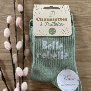 BELLE REBELLE - CHAUSSETTE A PAILLETTES