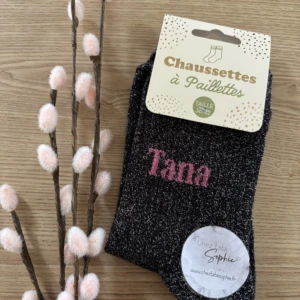 TANA - CHAUSSETTE A PAILLETTES