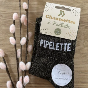 PIPELETTE - CHAUSSETTE A PAILLETTES