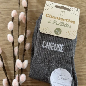 CHIEUSE - CHAUSSETTE A PAILLETTES