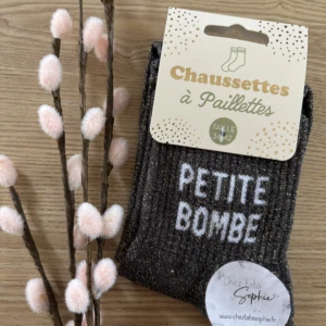 PETITE BOMBE - CHAUSSETTE A PAILLETTES