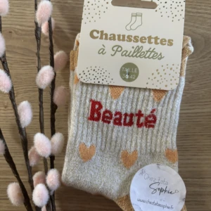 CHAUSSETTE PETITS COEURS - BEAUTE