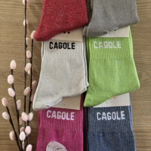CAGOLE CHAUSSETTES A PAILLETTES [6 COULEURS ]
