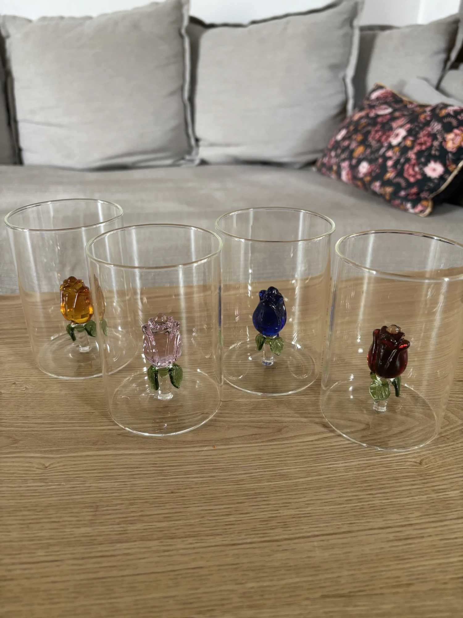 VERRE 3D THEME ROSE