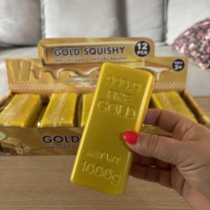 28- SQUISHY LINGOT D'OR