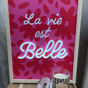 BOUGIE LEOPARD - LA BELLE VIE