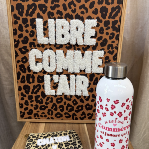 BOUTEILLE ISOTHERME LEOPARD - COMMERE