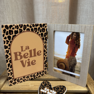 CADRE PHOTO LEOPARD