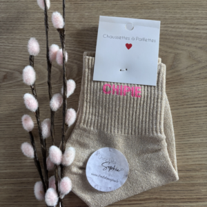 PETIT PRIX - CHIPIE CHAUSSETTE A PAILLETTES