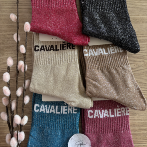 CAVALIERE CHAUSSETTES A PAILLETTES [6 COULEURS ]