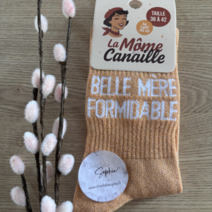 BELLE MERE (la môme) - CHAUSSETTES A PAILLETTES